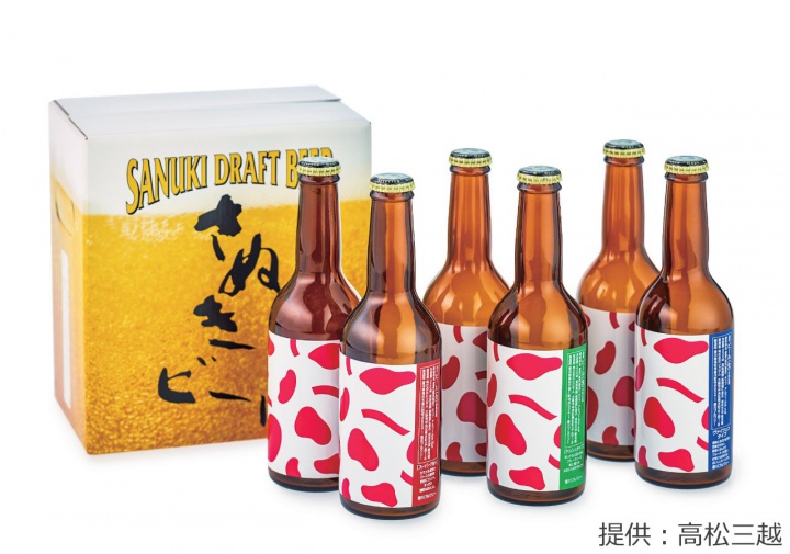 【限定】さぬきビール　華ひらくラベルセット