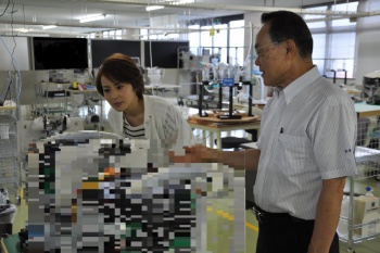 木内晶子さん（うどん県副知事）がご来社されました