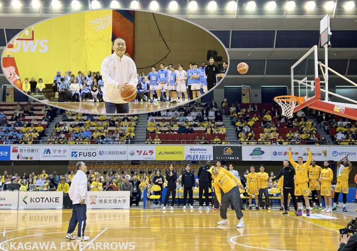 フリースローイベントの住田副社長
